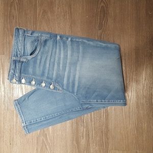 American Eagle super hi rise jegging